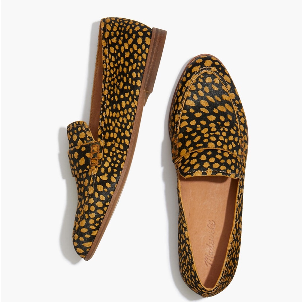 The Alex Loafer in Dotted Calf Hair